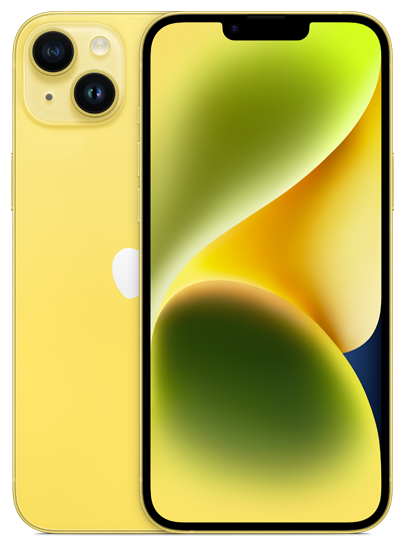 Apple iPhone 14 in Yellow