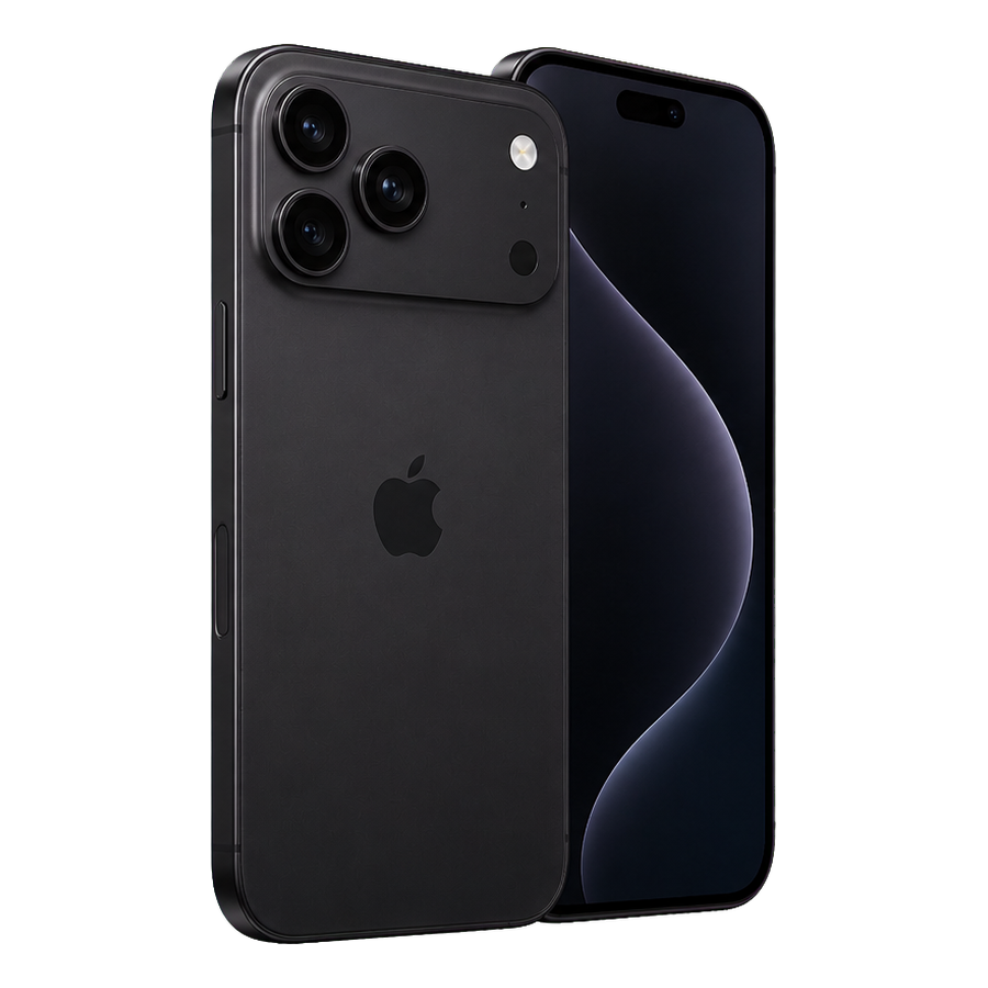 GetLow concept render of iPhone 18 Pro in Graphite concept, front and back