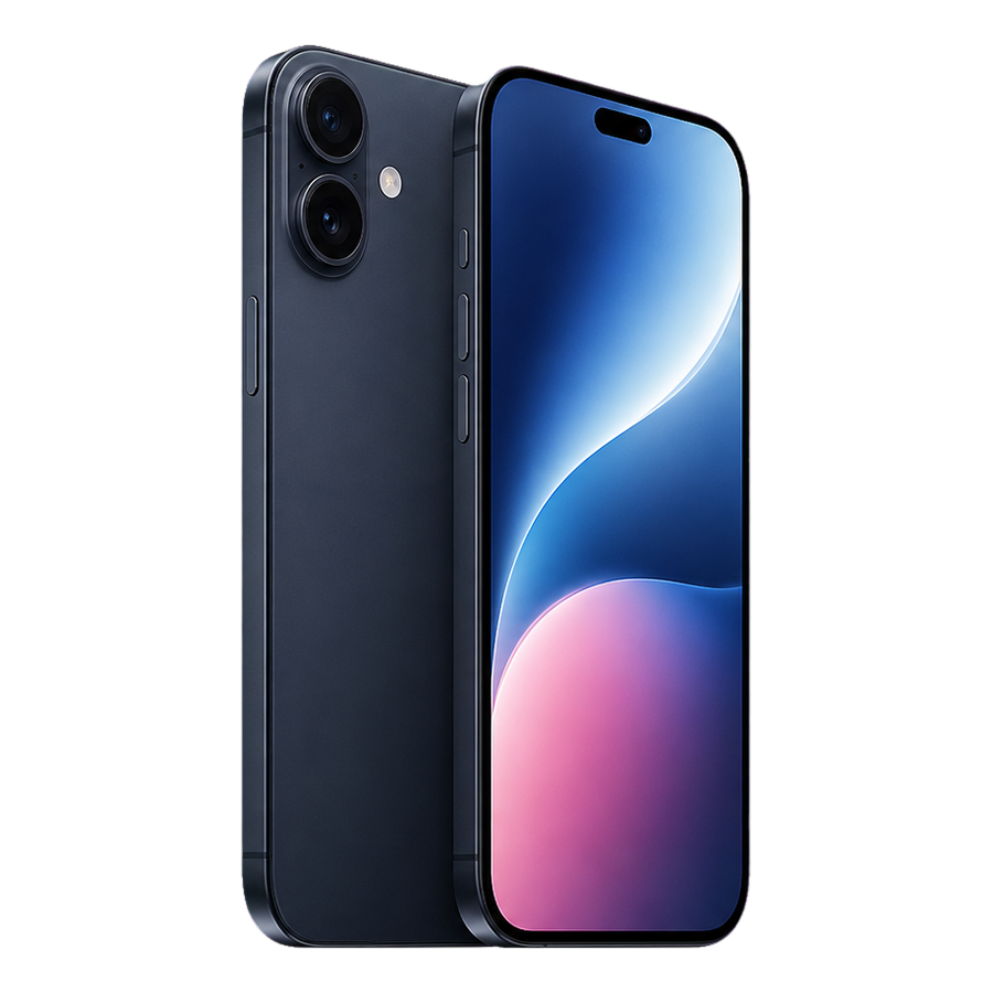 GetLow concept render of iPhone 18 in Blue Black concept, front and back