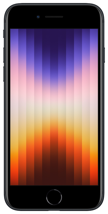 Apple iPhone SE (3rd Gen) in Midnight