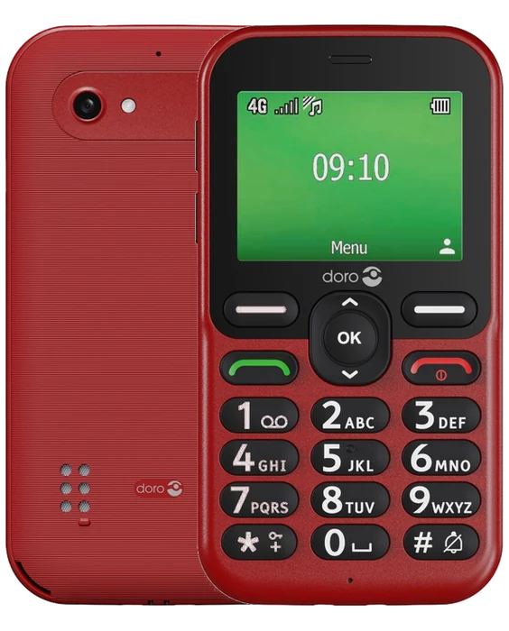 Doro Leva E10 front and back