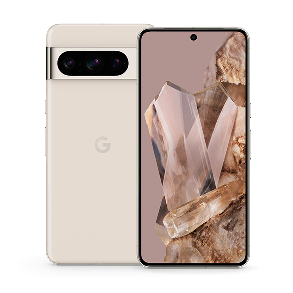 Google Pixel 8 Pro in Porcelain