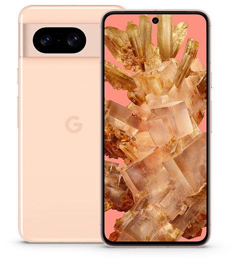 Google Pixel 8 in Rose