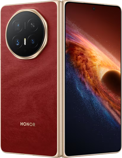 Honor Magic V5 in Reddish Brown