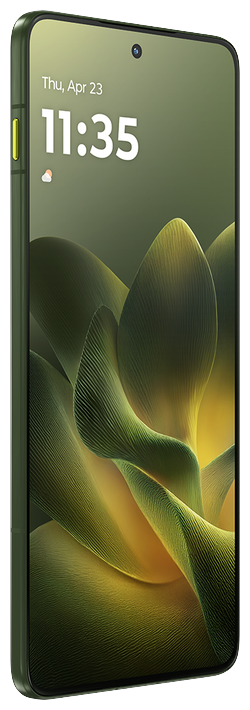 Motorola Edge 70 in Bronze Green