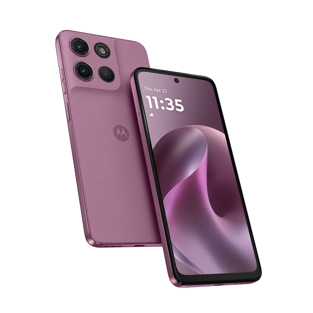 Motorola G17 in PANTONE Bordeaux