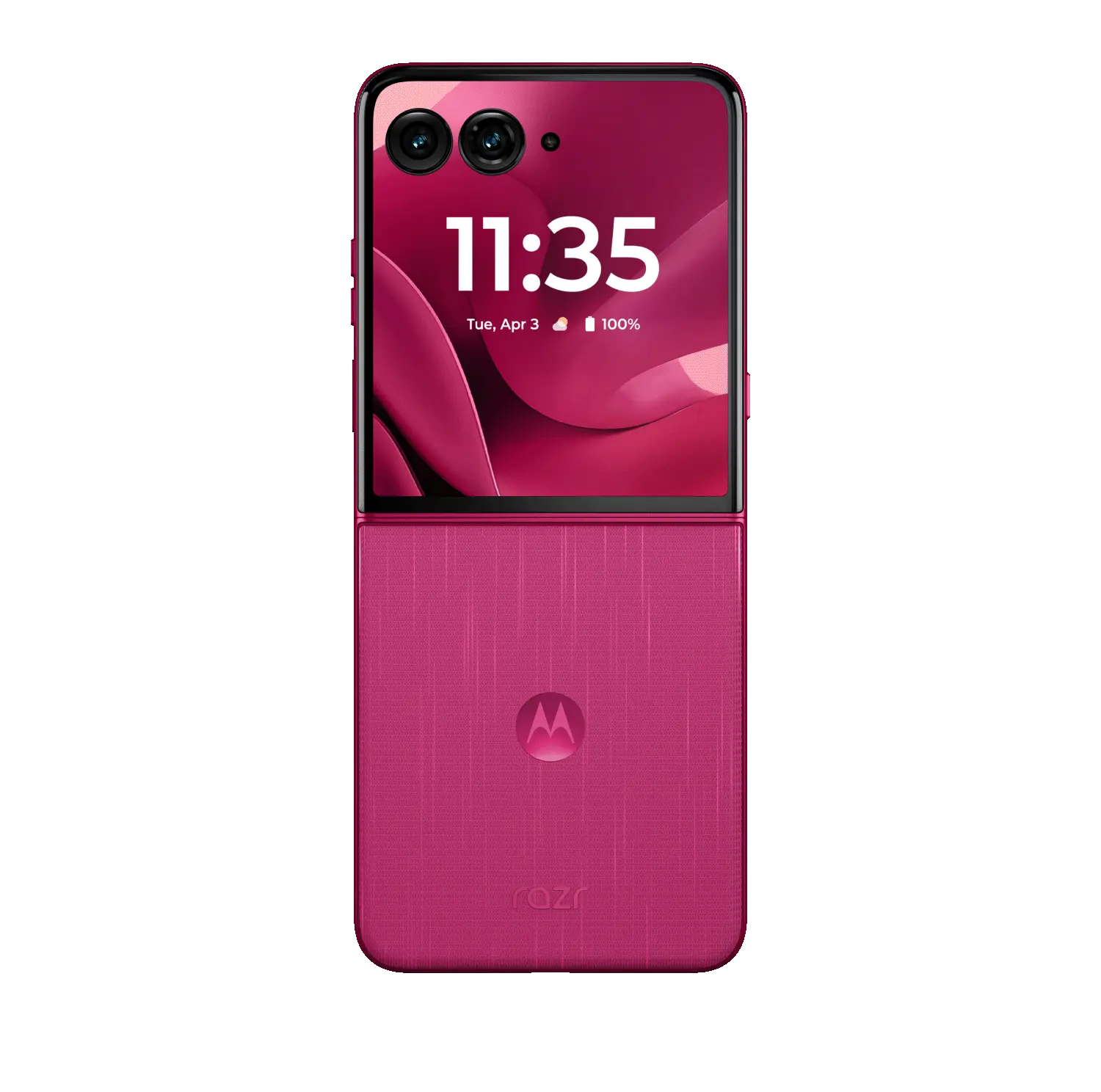 Motorola Razr 60 Ultra in Pantone Cabaret