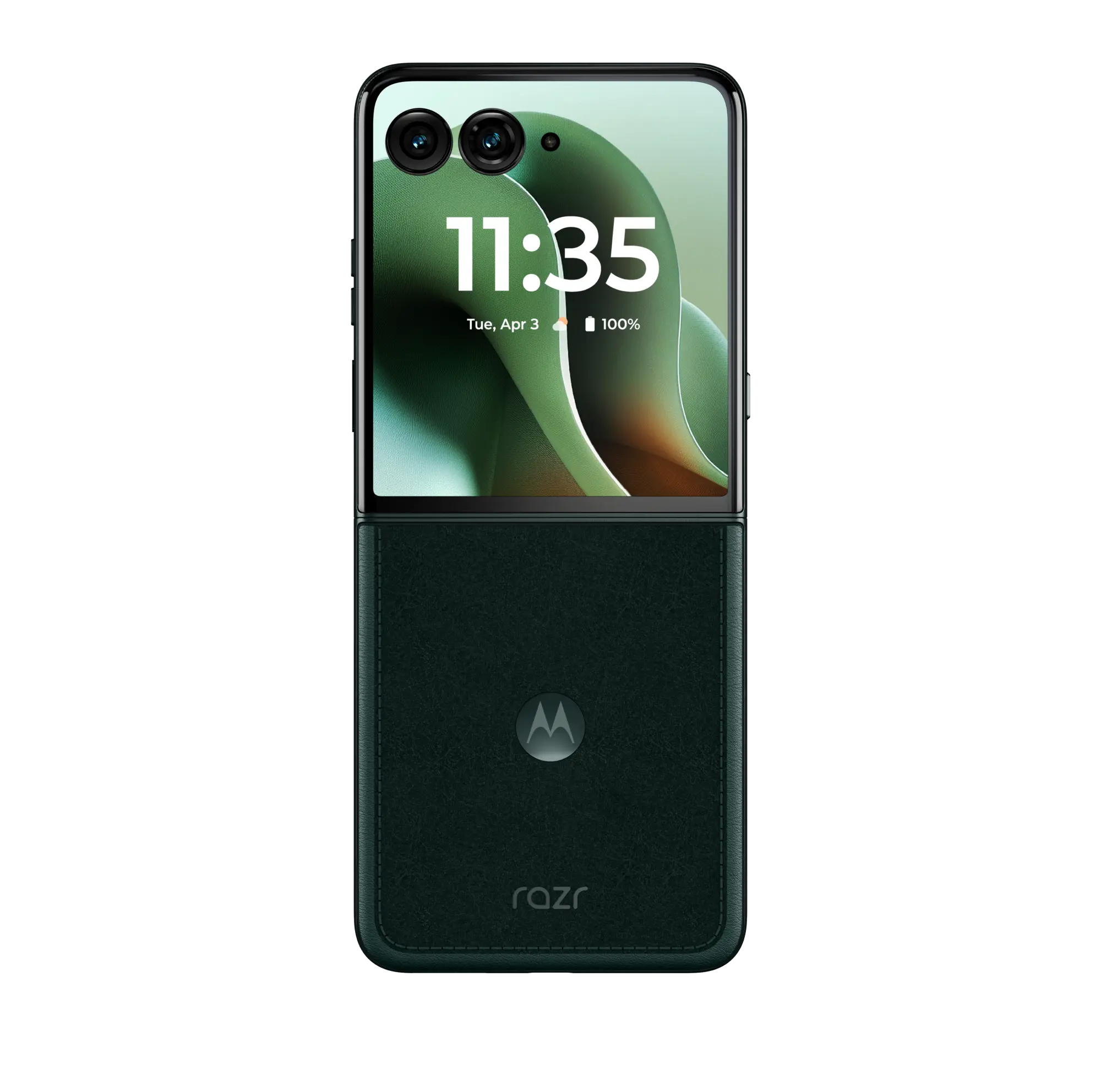 Motorola Razr 60 Ultra in Pantone Scarab