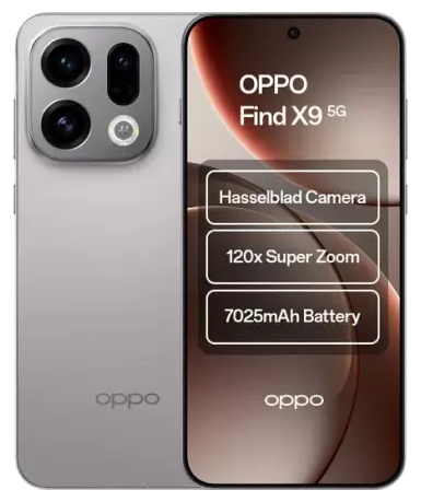 Oppo Find X9 in Grey