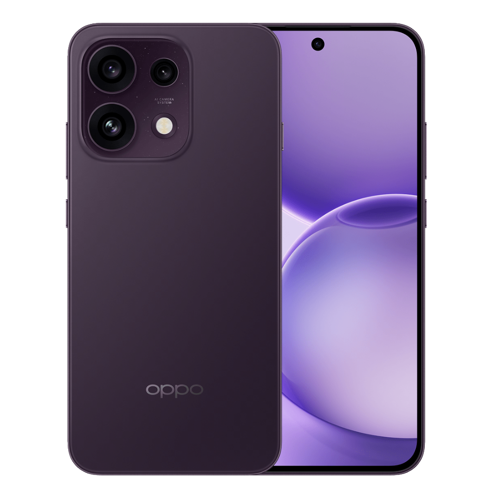 Oppo Reno16 F in Purple Black