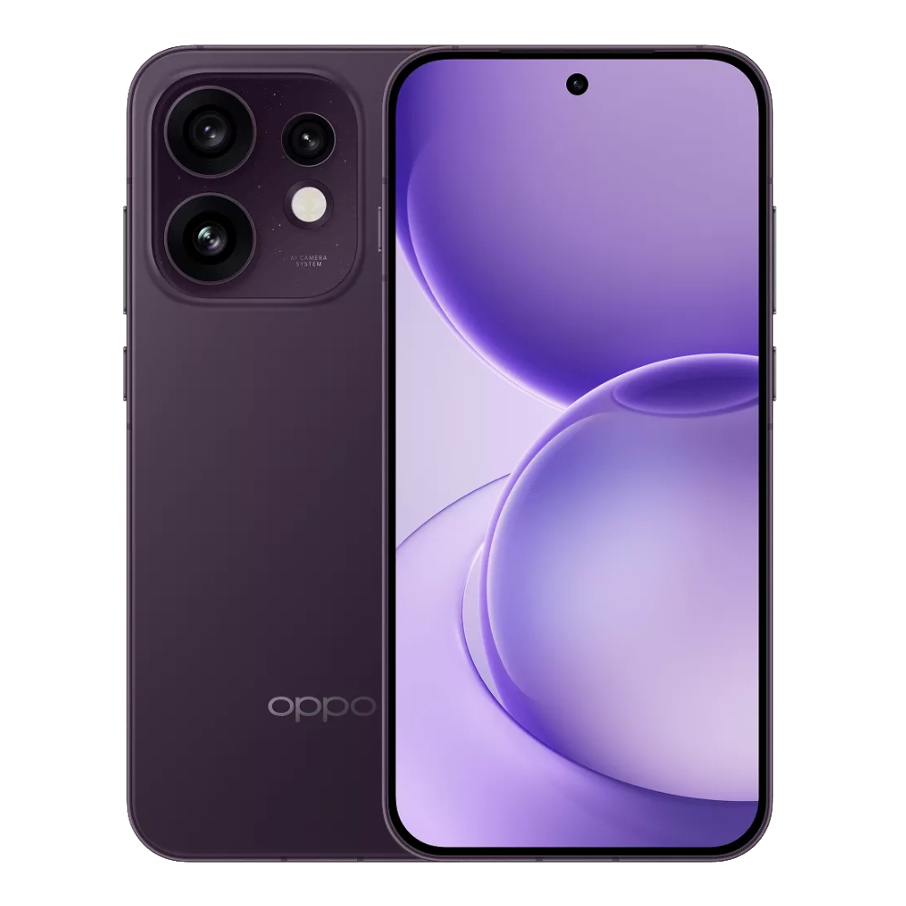 Oppo Reno 16 5G in Purple Black