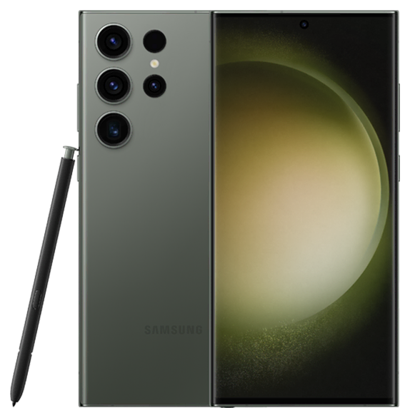Samsung Galaxy S23 Ultra in Green