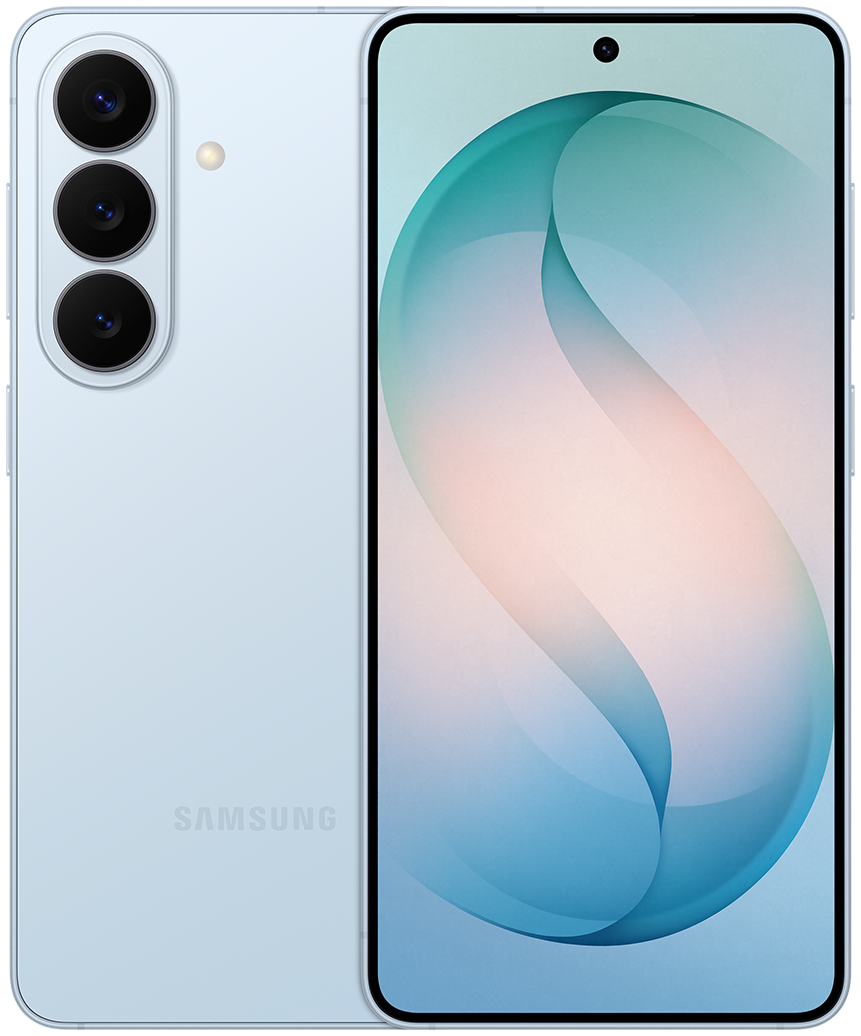 Samsung Galaxy S26+ in Sky Blue