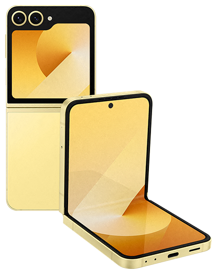 Samsung Galaxy Z Flip6 5G in Yellow