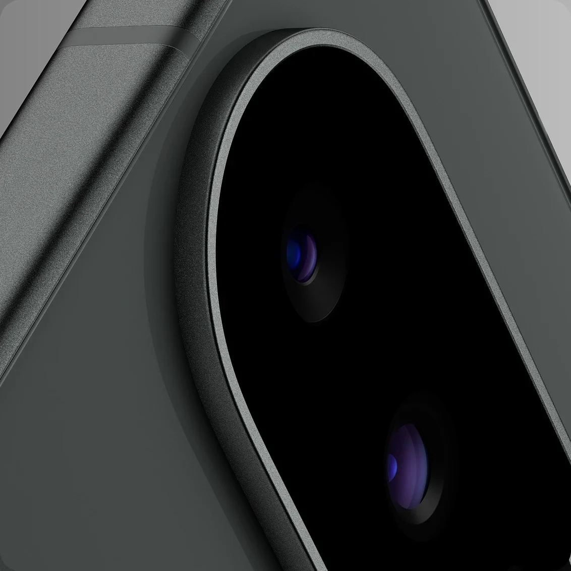 Close-up of the Google Pixel 11 rear camera bar and lenses