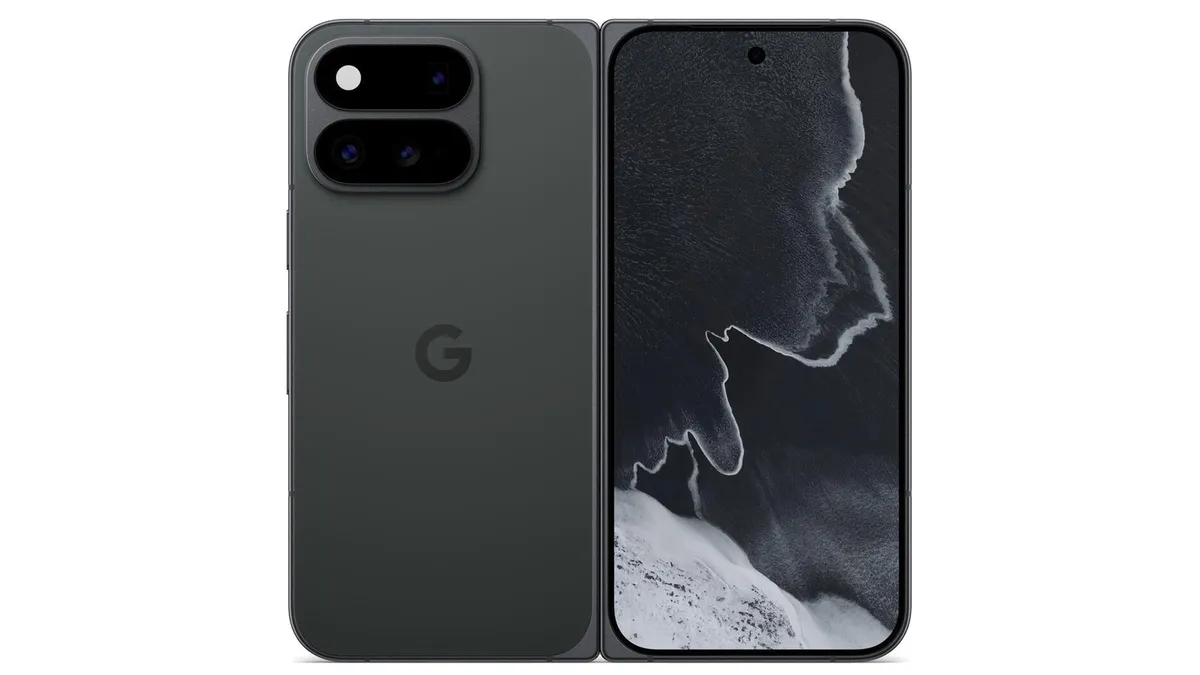 Google Pixel 11 Pro Fold with a single book-style hinge