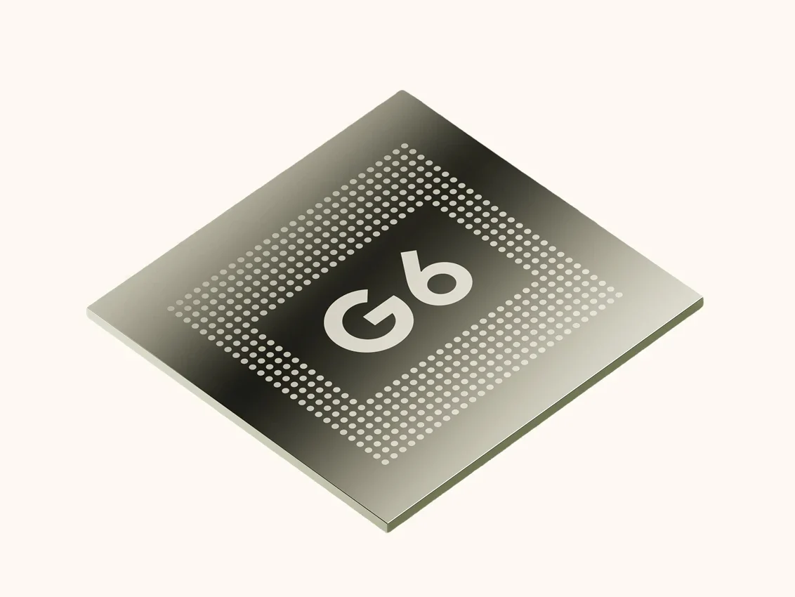 Google Tensor G6 chip used in the Pixel 11